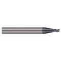 Micro 100 End Mill, 3 Flute, Square, 0.0600" Cutter dia, Overall Length: 1-1/2" MEF-060-090-3K